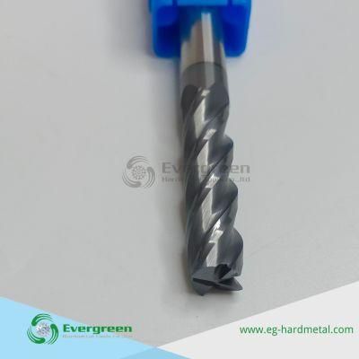 Solid Cabide Standard End Mill HRC 55 4f D10*40*100mm