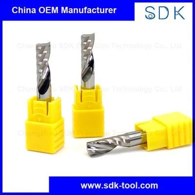 Acrylic Carbide Cutting Tool Solid Single Flute Carbide End Mill Milling Cutter with High Performence