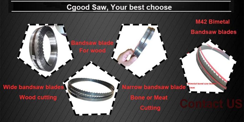 China Suppliers Narrow Food Carbon Steel Fish Bone Bandsaw Blade Meat Bandsaw Blade Coil