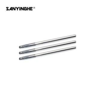 Solid Carbide Ball Nose Endmills 2 Flutes HRC45 3mm CNC Milling Tools