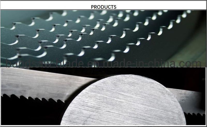 High Quality 34*1.1*3/4t*4115 Metal Cutting Bimetal Bandsaw Blade Stainless Steel M42&M51