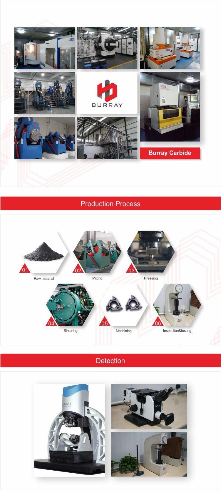 Rdmw Cemented Carbide CNC Indexable Round Milling Insert