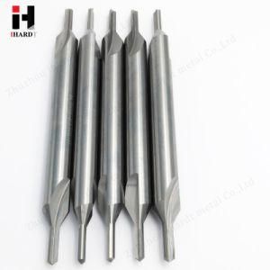 2f Carbide Center Drill for Steel with Blacking Coating/Cutting Tool/End Mill