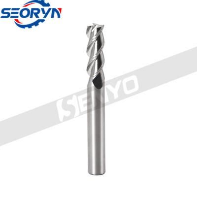 Senyo Solid Carbide 3 Flutes HRC55 End Mill for Aluminum