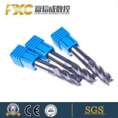 Solid Carbide Square Flute Roughing End Mill with Tool Coating