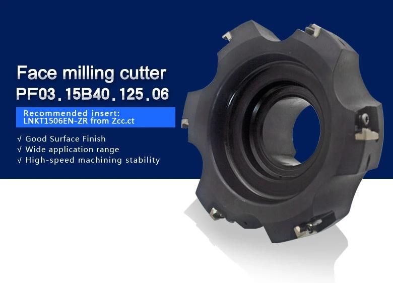Indexble Face Milling Tool Matched Zccct Carbide Insert
