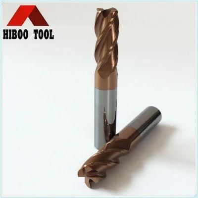 HRC55 Tungsten Carbide Toroidal Milling Cutter