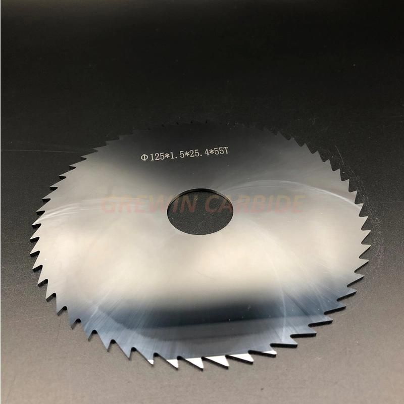 Gw Carbide - Tungsten Carbide Slitting Cutters with Teeth Saw Blade