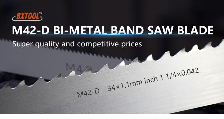 34mm*1.1mm Band Saw Blade for Cutting Best Quality