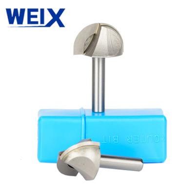 Weix Startnow Round Bottom Router Bits for Organic Board MDF Wood PVC Milling Cutters CNC Tool Router Engraving Bit End Mills