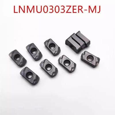 Lnmu0303 Cheap Indexable Fast Feed Milling Cutter Carbide Inserts for CNC Lathe