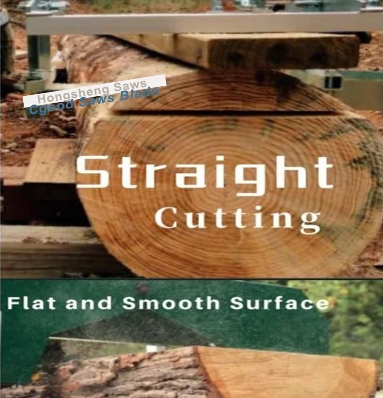 China Factory Wood Saw Wood Cutting Band Saw Machine Saw Blade for Wood Log Lumber