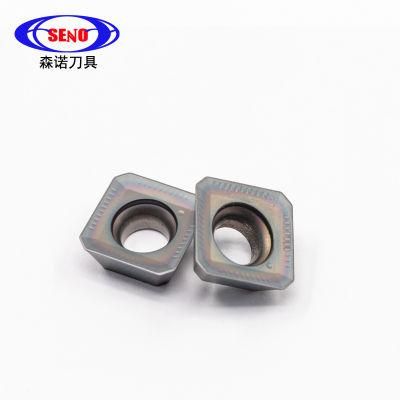 CNC Lathe Milling Cutting Tungsten Tool High Hardness Royal Blue Coating Sekt1204aftn for Metal Working Machining