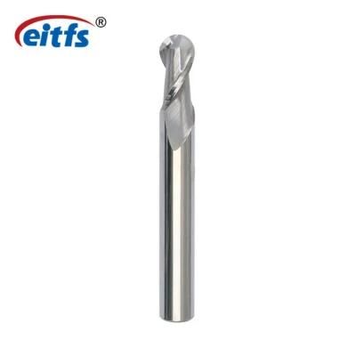 China 4-Flute Solid Carbide Fillet Fillet End Mill HRC60 Steel