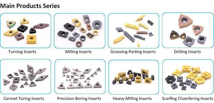 Carbide Inserts with Aluminum Oxide Coating