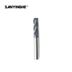 HRC55 3 Flute Endmill Solid Carbide Square Milling Cutter for Metal