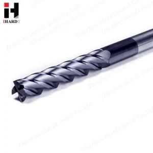Dia 12X200lmm 4 Flute Solid Square End Mills with Very Long Cutting for Stainless Steel
