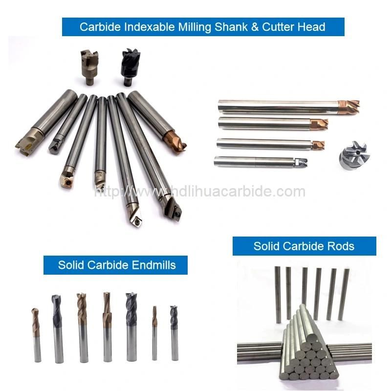 Carbide End Mill 2 or 4 Flutes 4mm 8mm 5mm 10mm Cutting Dia R2.0 R4.0 R2.5 R5.0mm CNC Milling HRC45