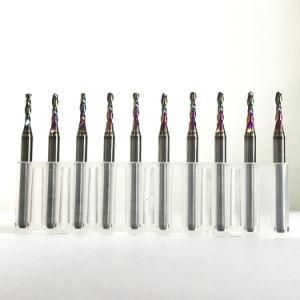 Hcs 50PCS Aluminium-Based Router Bits Micro End Mill for PCB Board with Fr4 Fr2 Material
