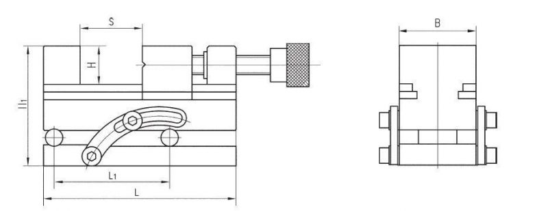 High Quality of Precision Sine Bench Tool Vise