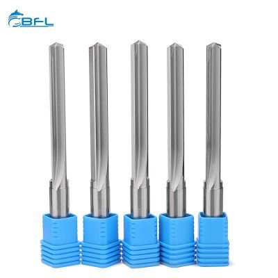 Bfl Tungsten Carbide 2 Flute Straight Flute CNC Drill Bit Reamer Uncoated for Metalworking