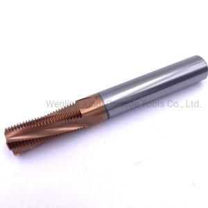 Tungsten Carbide Multi Thread End Mill Milling Cutters