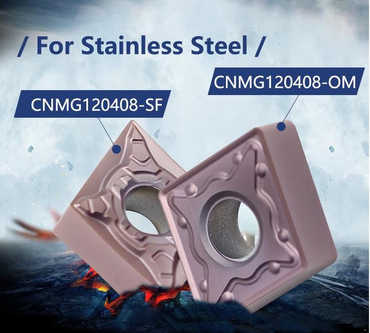 Carbide Inserts Square Cnmg 120408 Carbide Knife Inserts CNC Lathe Inserts