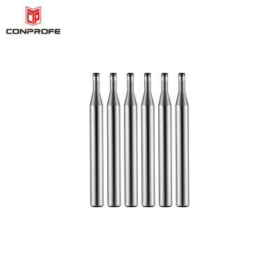 New Design CNC Machining Parts Milling Tools Cutter Carbide Solid PCD 16 Flutes Ball End Mill with Corner Radius