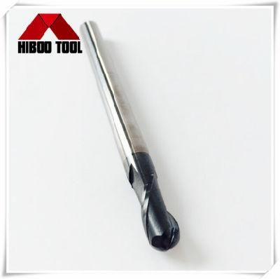 High Precision Long Neck Ball Nose End Mills with 2flutes