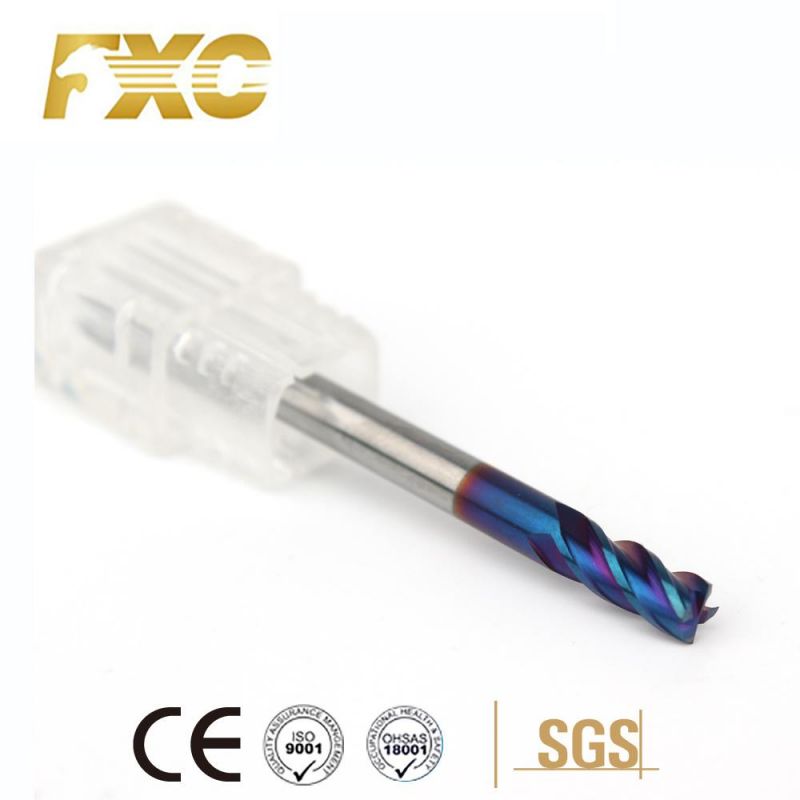 High Precision HRC60 Carbide Corner Radius End Mills