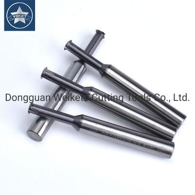 M6*1 CNC 60 &deg; Tungsten Steel Single Tooth Thread Milling Cutter M0.8 M0.9 M1 M1.2 M1.4 M1.6 M2 M2.5 M3 M4 M5 M6 M8 M10 M12 M14 M18 Mill Mills