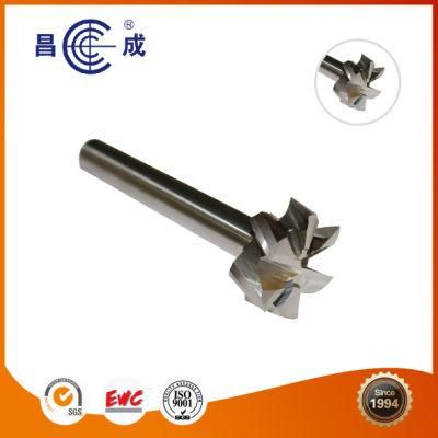 6 Flutes Non-Standard Carbide T Type End Mill for Processing T Groove