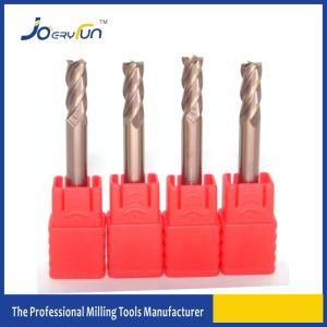 Solid Tungsten Carbide 4 Flutes Milling Cutter