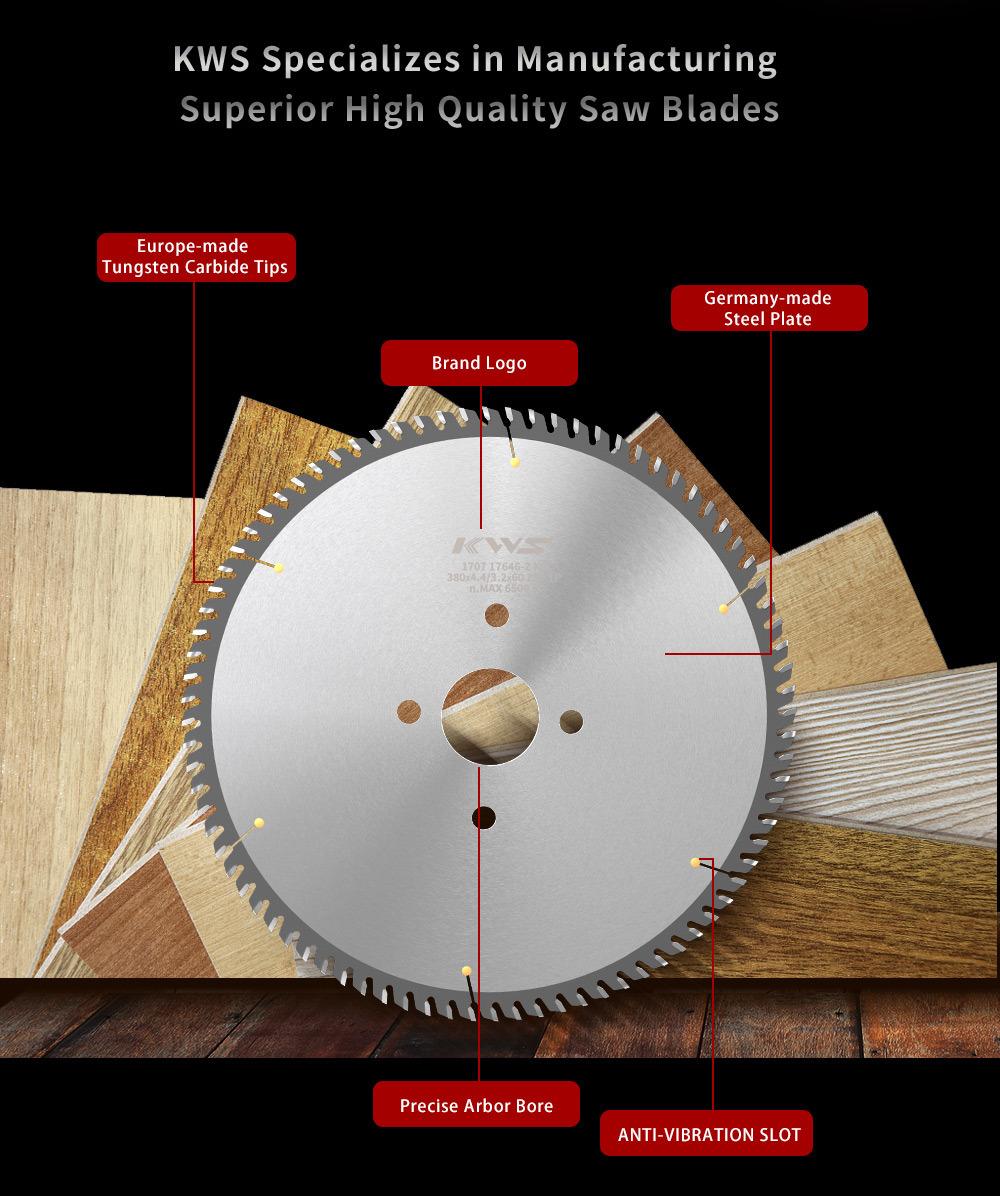 Kws 300mm Tct Circular Saw Blade Manufacture for Wood Cutting Sierra Circular Industrial Saw