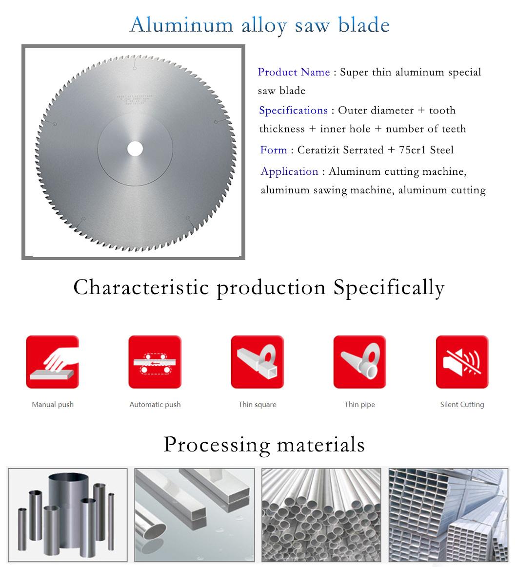 Crown Saw Blades for Cutting Aluminum Cemented Carbide Saw Blades