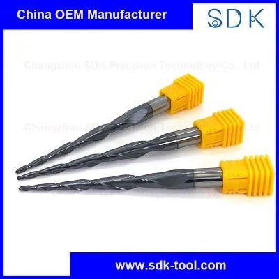 Carbide Tapered End Mill Milling Tools for Wood Ball Nose Milling Cutter