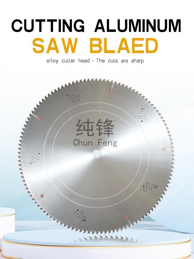 Carbide Saw Blade Teeth Tct Circular Metal Cutting Saw Blade for Aluminum
