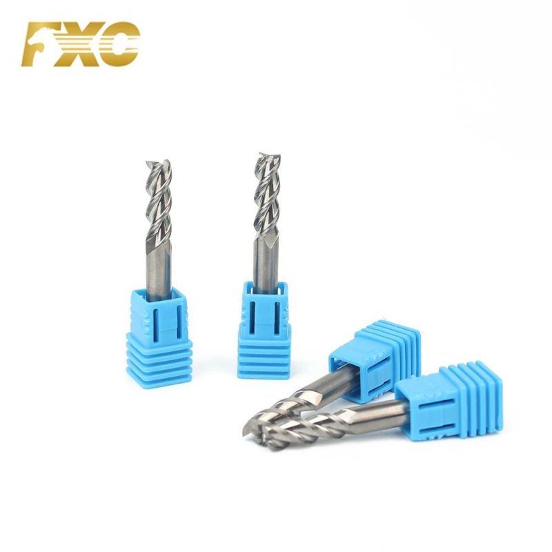 Manufacturer 3 Flutes Carbide Square End Mill for Aluminum
