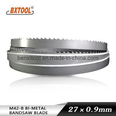 China Manufacturer M42/B Bimetal B and Saw Blade for Cutting Stainless Steel Die Steel