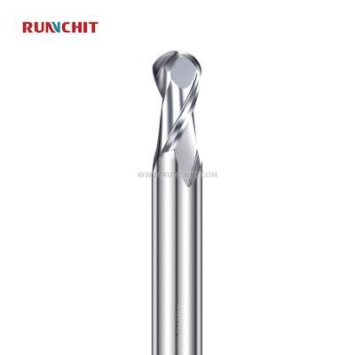 CNC Ballnose Bit Solid PCD Radiou Ballnose Milling Cutter Carbide Ball Nose End Mill Cutter (ABH0202A)