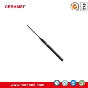 Ceramei 2 Flute Rib Ball End Mill Diamond Coated