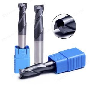 2 Flute Standard Length Carbide End Mill for Steel Milling for Stainless Steel