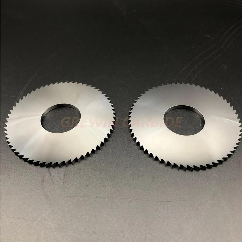 Gw Carbide - Tungsten Carbide Slitting Cutters with Teeth Saw Blade