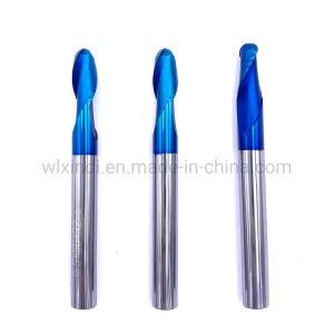 HRC60 Solid Carbide Ball End Mill R3*45*150