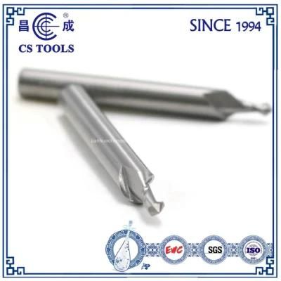 Tungsten Carbide 2 Flutes Chamfer Tool for Milling Al Alloy6063