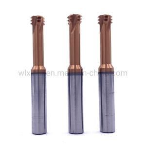 Three-Tooth Thread End Mill M10.0*1.5*D8 Tungsten Carbide