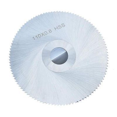 110X0.8mm 108t HSS Circular Saw Blade for Woodworking Table Saw Parts