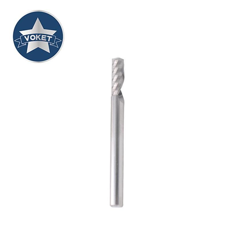 4mm Carbide Tungsten Steel Single Edge Milling Cutterr 3.175 4 6 8 10 12 mm High Precision Mill Mills Cutters