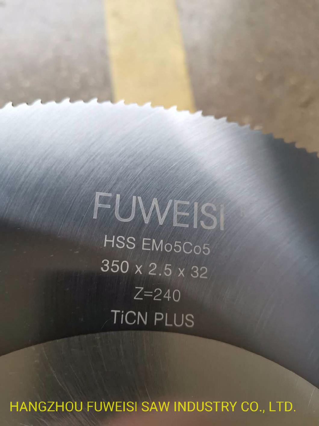 Sierra HSS Circular Saw Blade 250X2.0X32 for Metal Cutting.