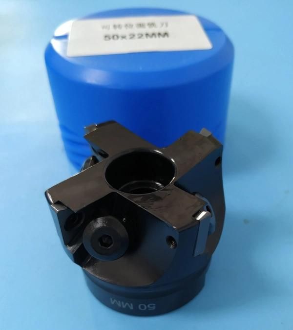 90 Degree Square Shoulder Indexable Face Mill Cutter 50mm *22mm for Milling Insert Tpcn1603